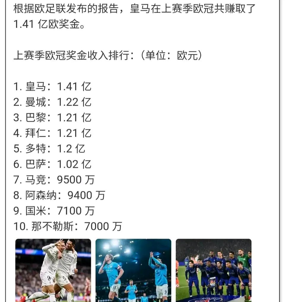 皇马连胜保持领先地位积分榜逆天